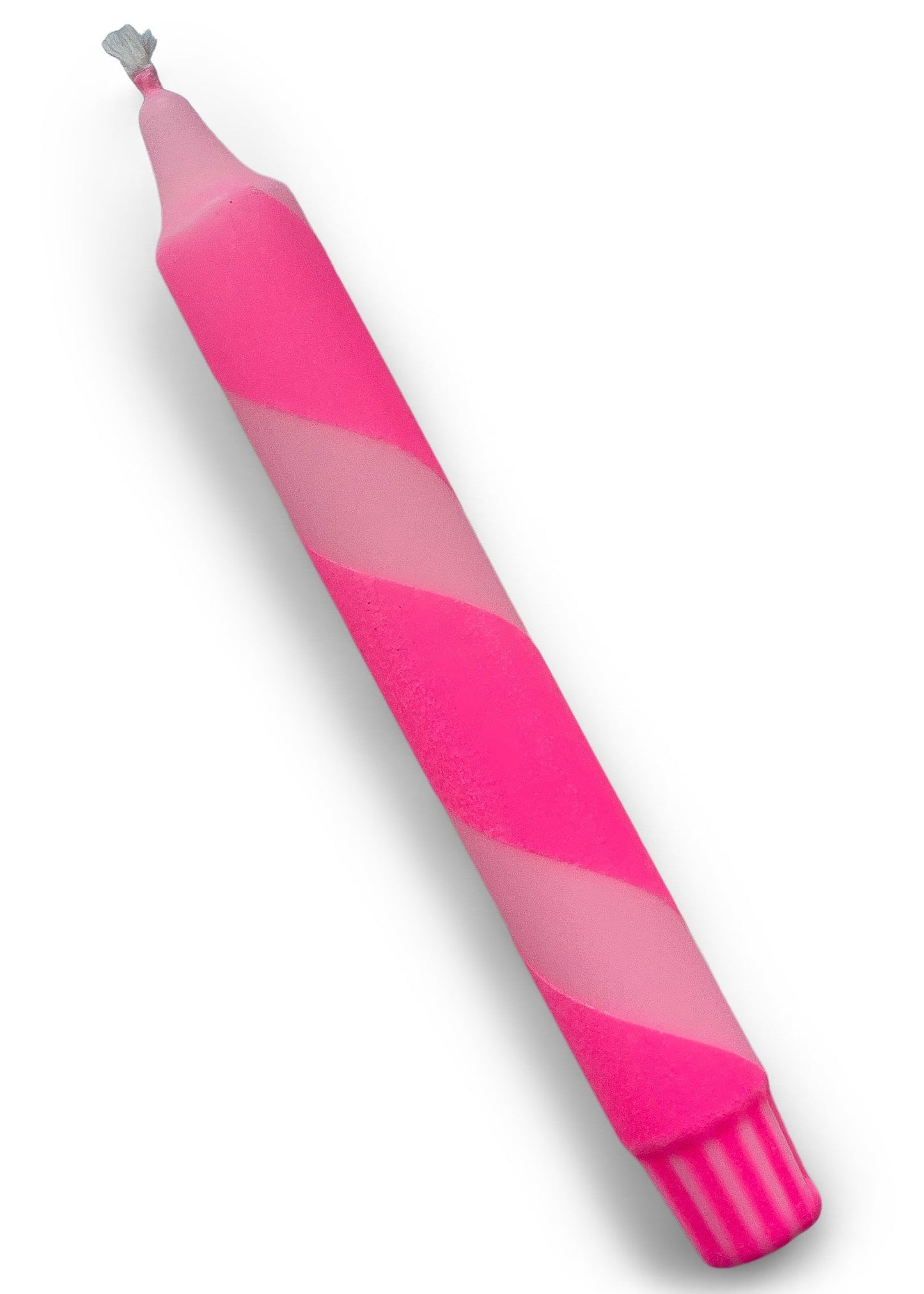 Dip-Dye Swirl Dinerkaars | Pastelroze & Neon Roze