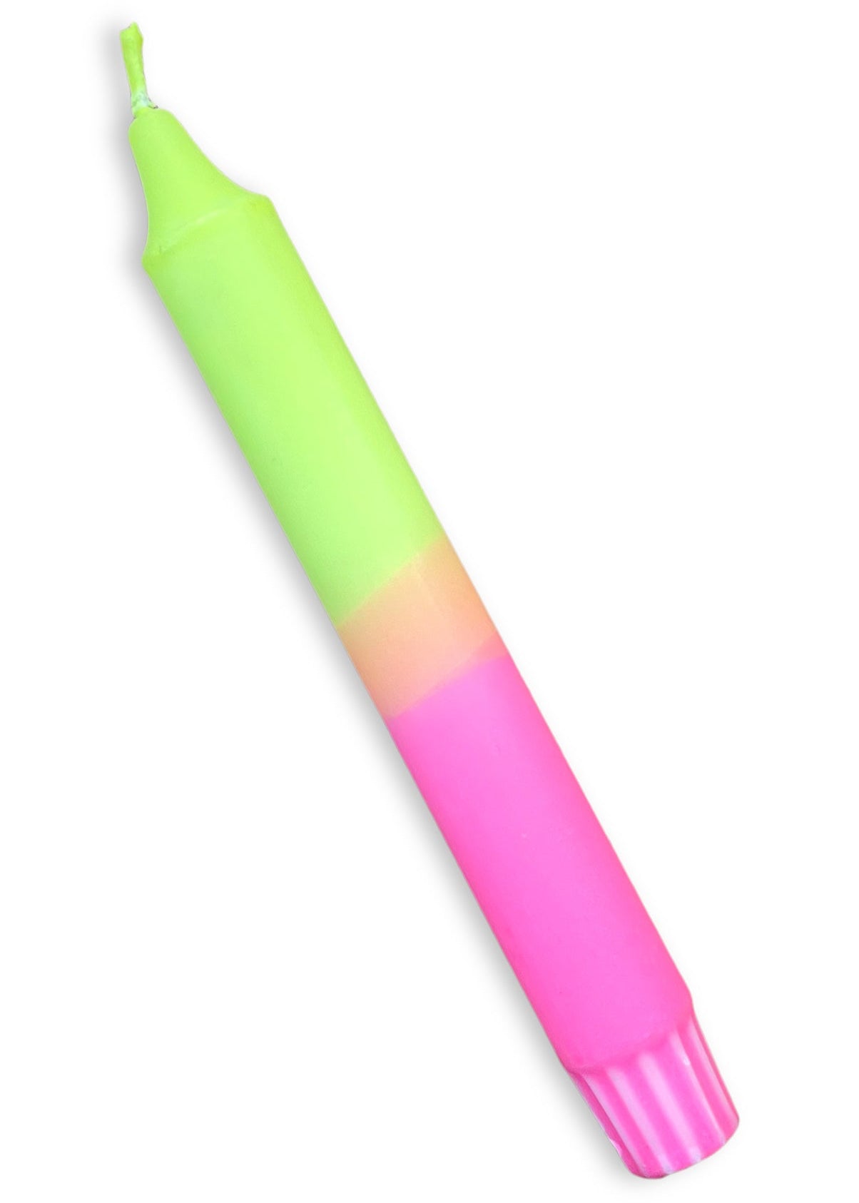 Neon Dip-Dye Dinerkaars | Geel & Roze