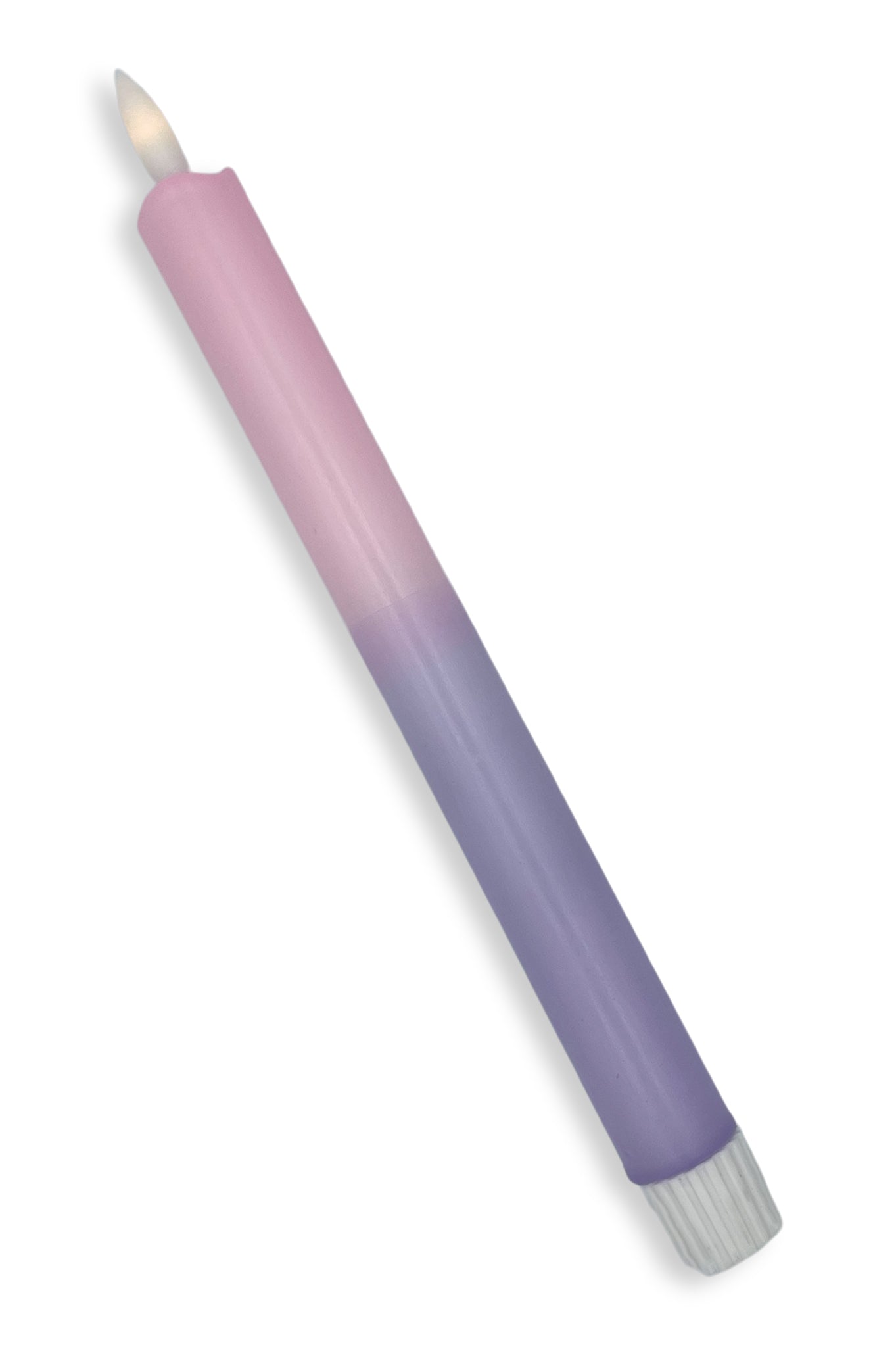 LED-kaars pastel | roze, lila