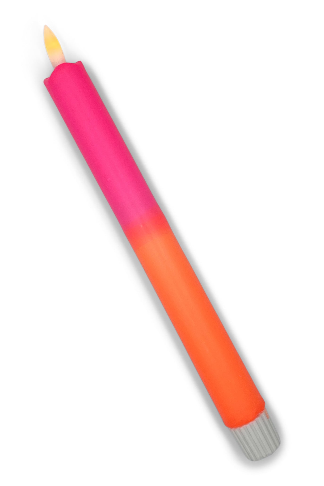 LED-kaars neon | roze, oranje