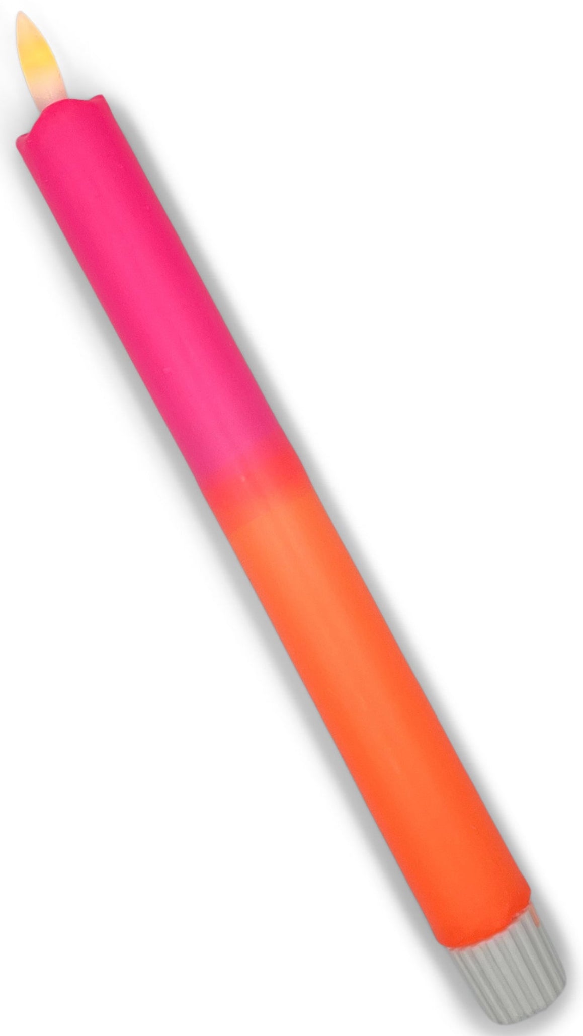 LED-kaars neon | roze, oranje