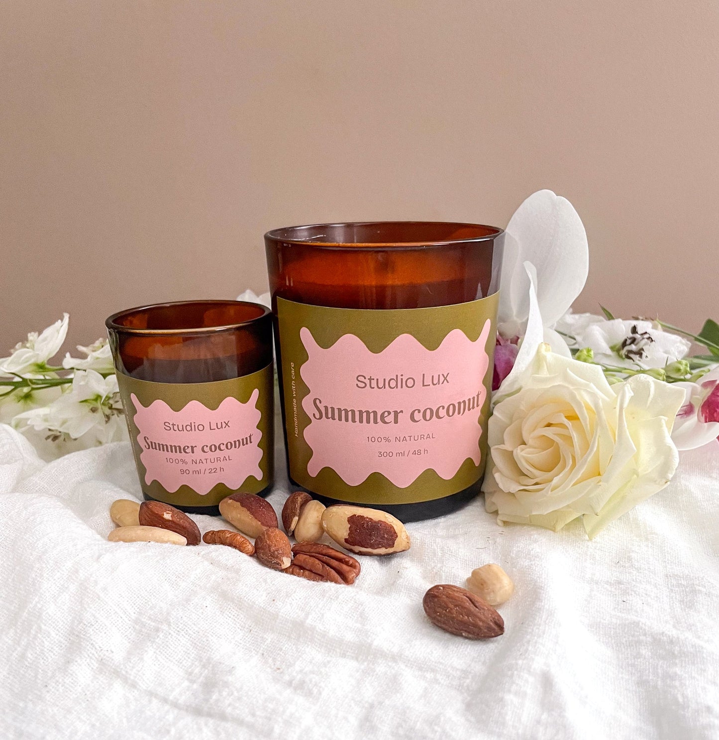 Geurkaars | Summer coconut 90 ml