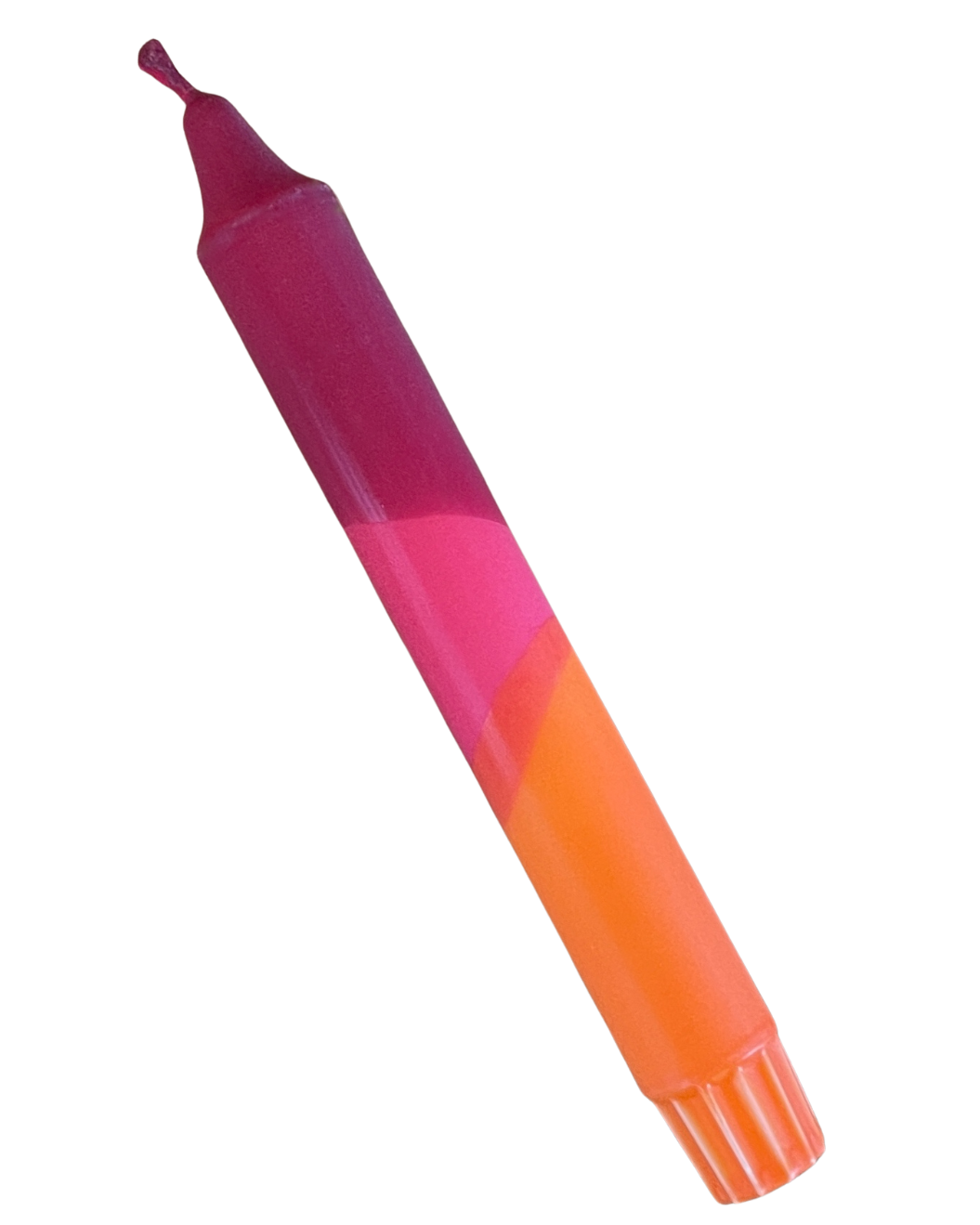 Dip-Dye Dinerkaars | Burgundy, Rood & Oranje