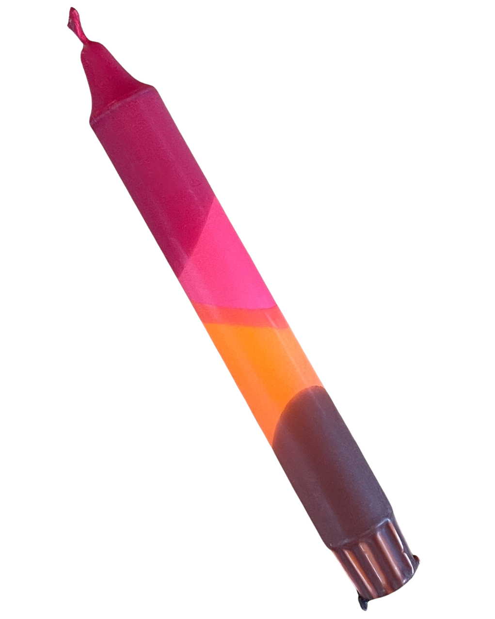 Dip-Dye Dinerkaars | Burgundy, Rood, Oranje & Bruin