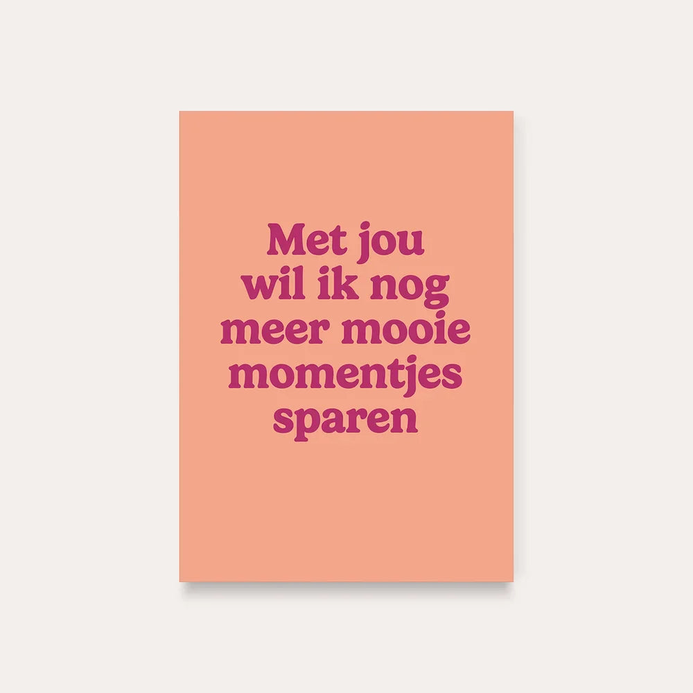 Wenskaart | Momentjes sparen