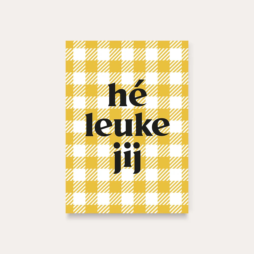 Wenskaart | Leuke jij