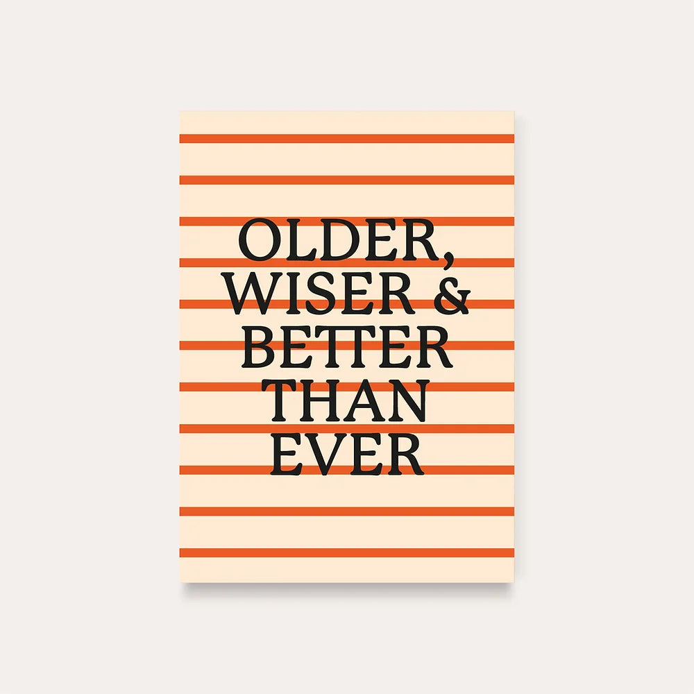 Wenskaart | Better than ever