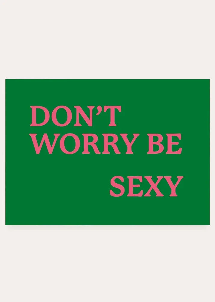 Wenskaart | Be sexy