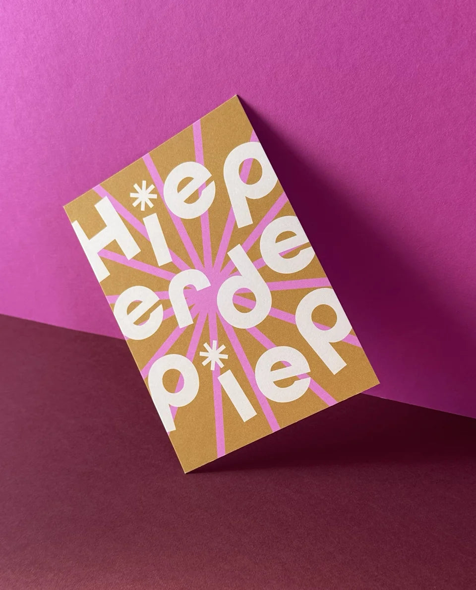 Wenskaart | Hieperdepiep
