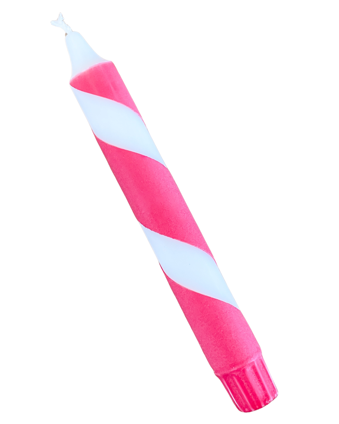 Dip-Dye Swirl Dinerkaars | Wit & Rood