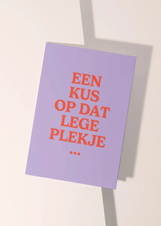 Wenskaart | Lege plekje