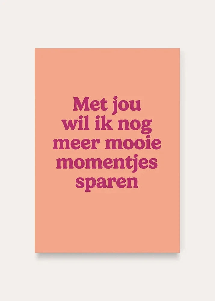 Wenskaart | Momentjes sparen