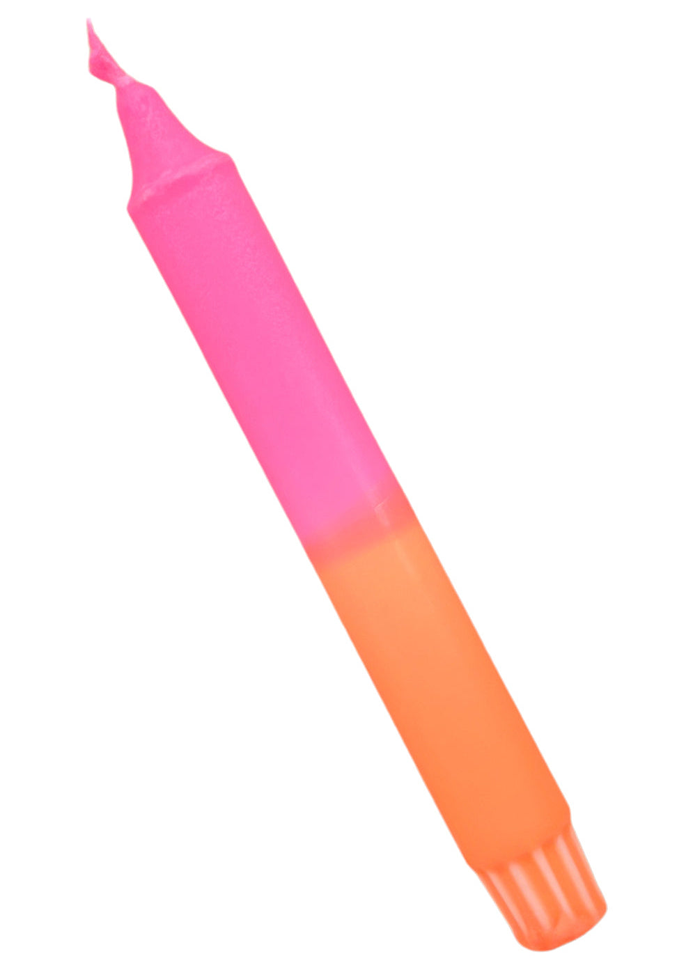Neon Dip-Dye Dinerkaars | Roze & Oranje
