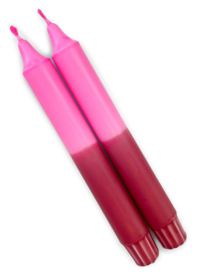 Dip-Dye Dinerkaars | Magenta & Bordeaux