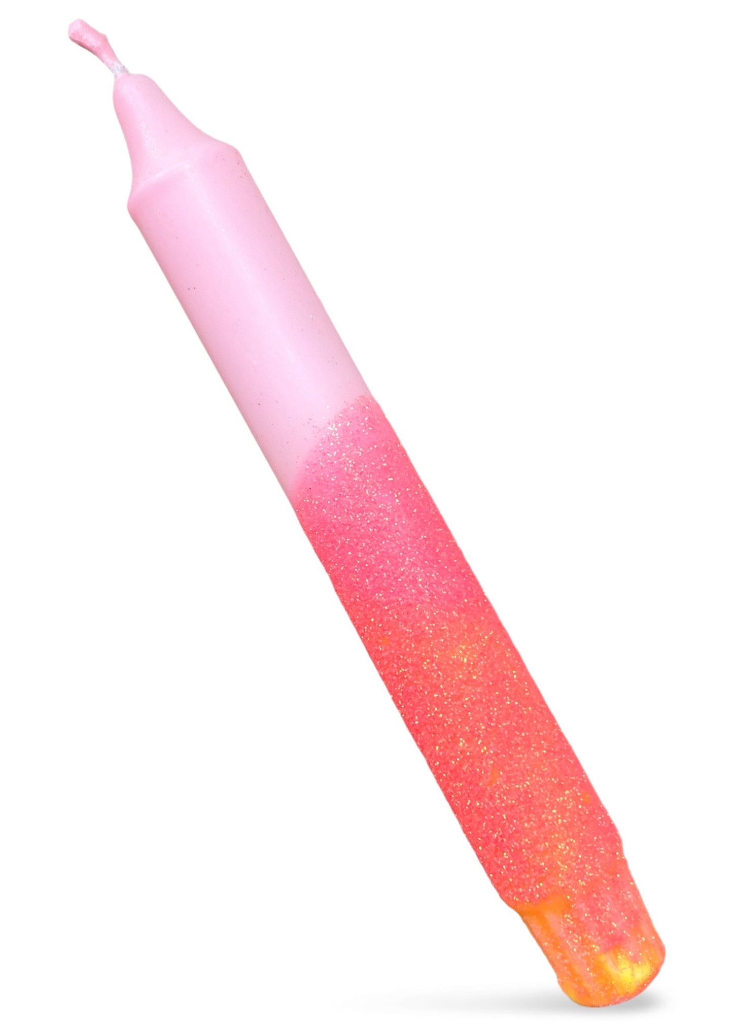 Glitter Dinerkaars | Pastel Roze & Koraal