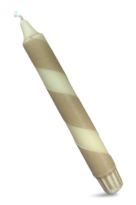 Dinerkaars dip-dye swirl | beige