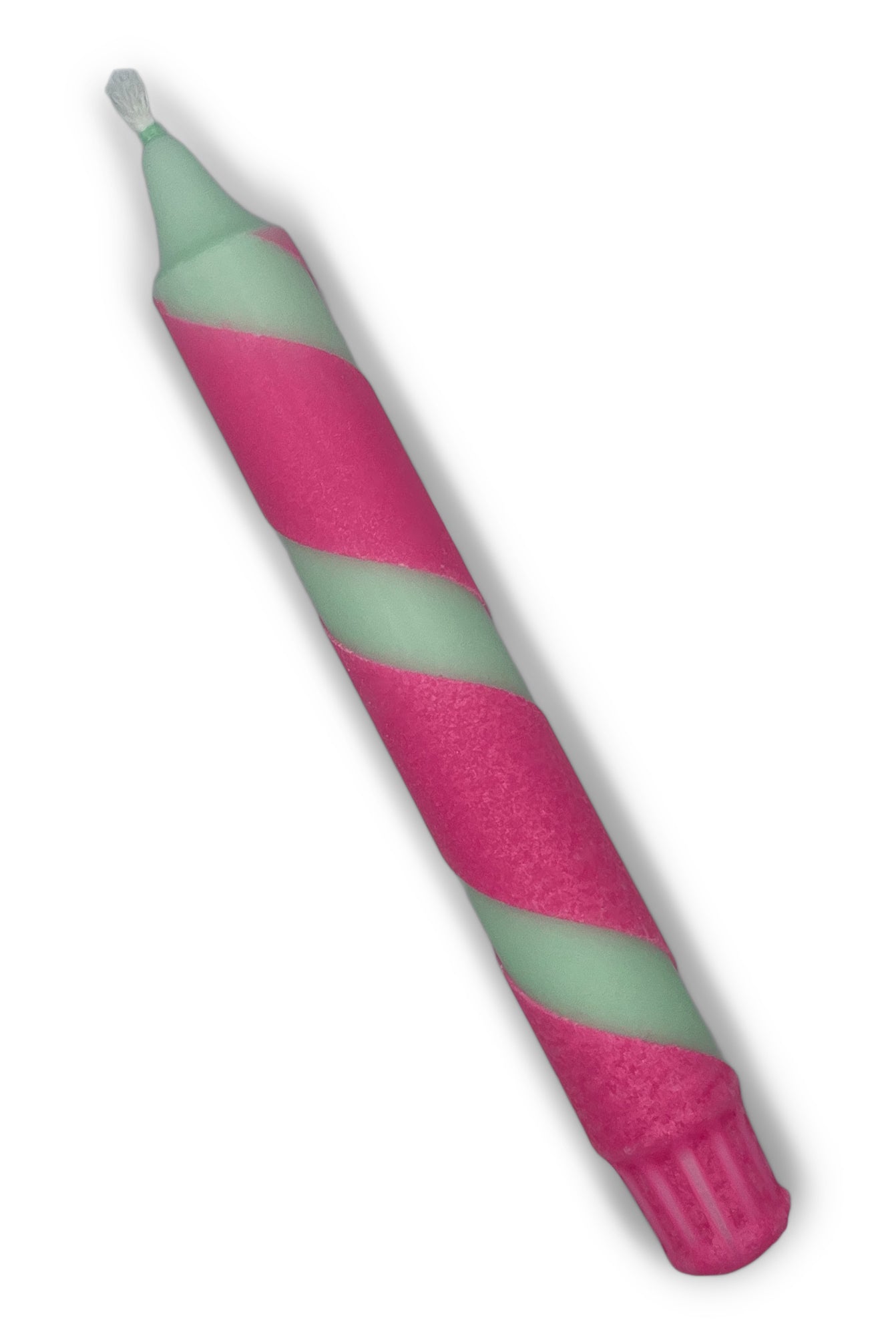 Dinerkaars swirl | pastel groen, neon roze