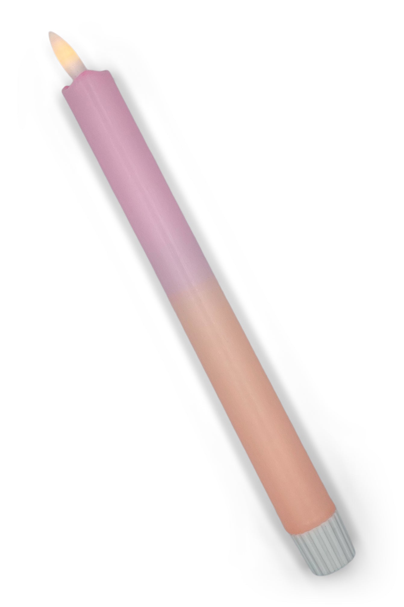 LED-kaars pastel | roze, oranje