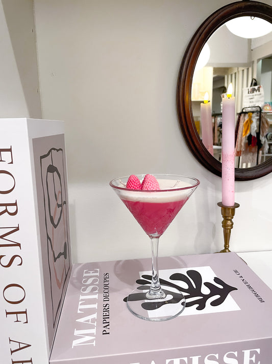 Cocktailgeurkaars | Strawberry daiquiri
