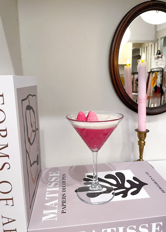 Strawberry daiquiri geurkaars