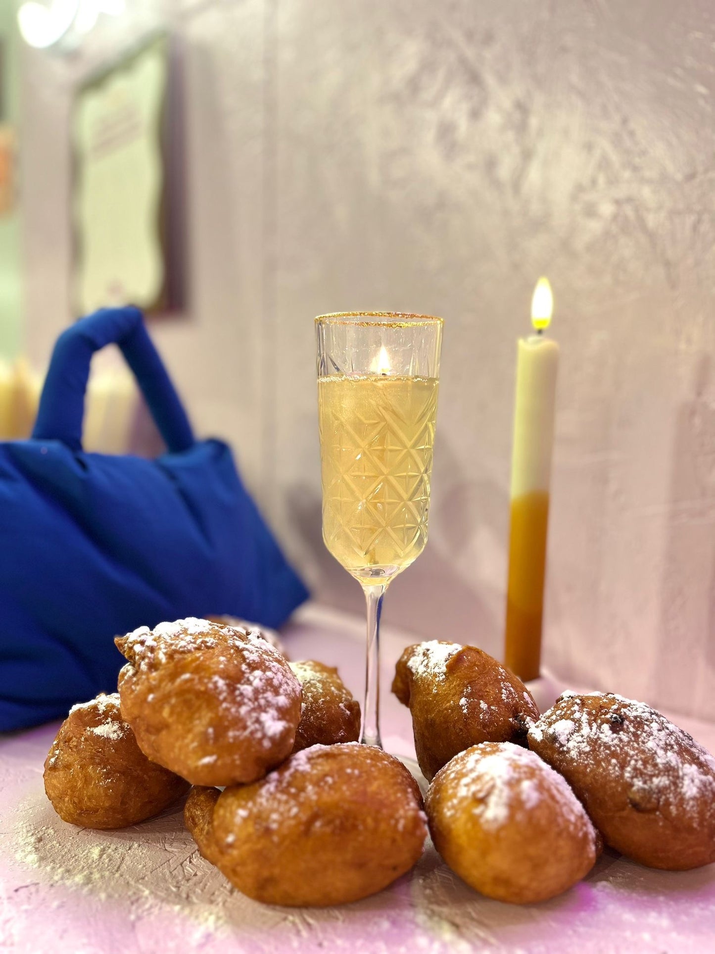 Cocktailgeurkaars | Champagne