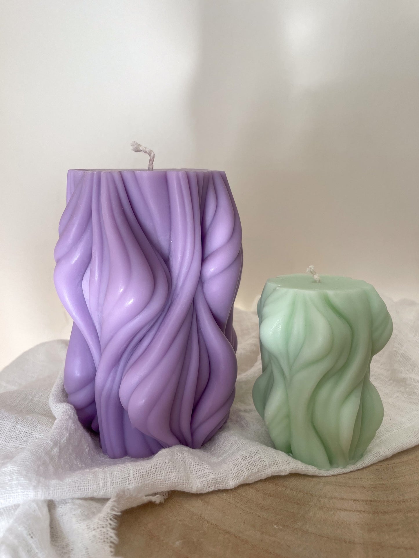 Sierkaars | set golfkaarsen