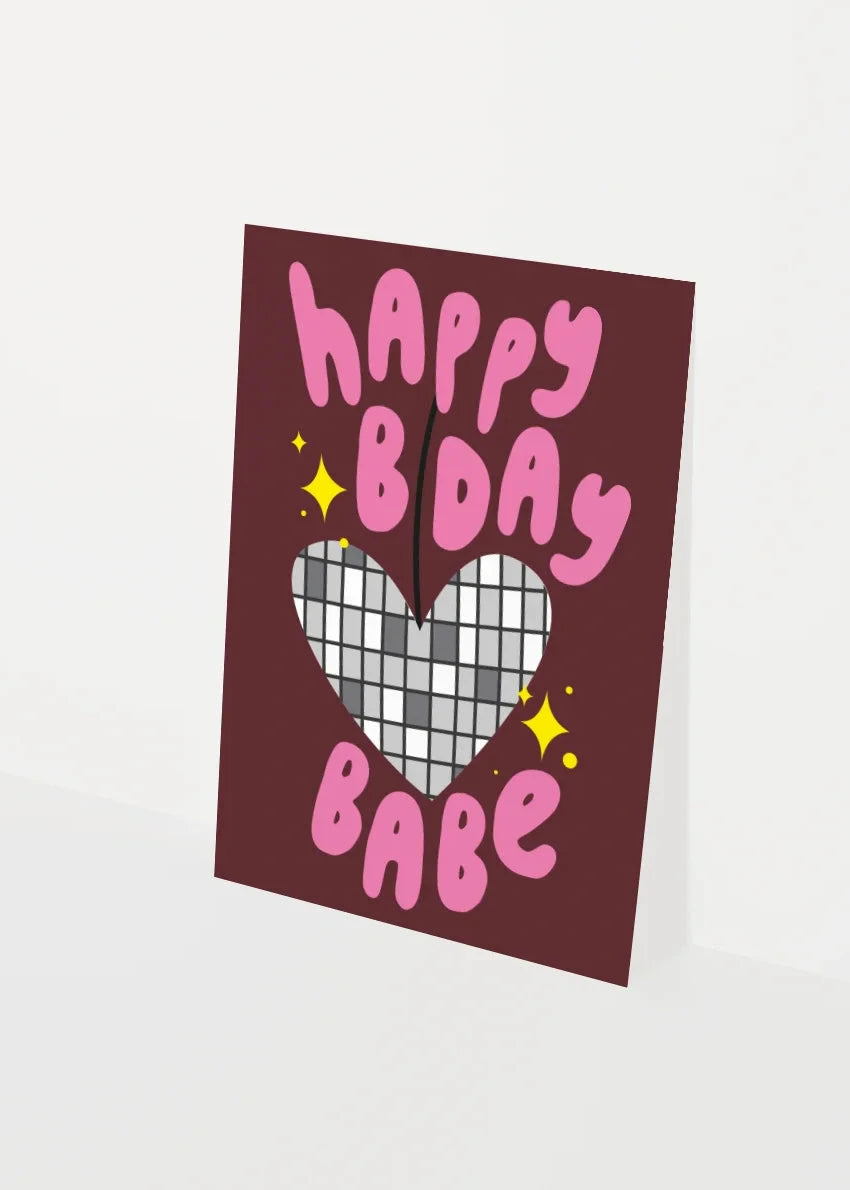 Wenskaart | Bday babe