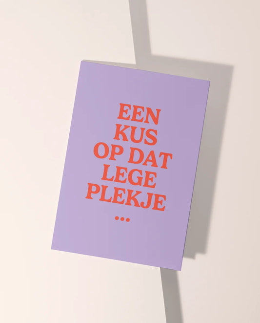 Wenskaart | Lege plekje