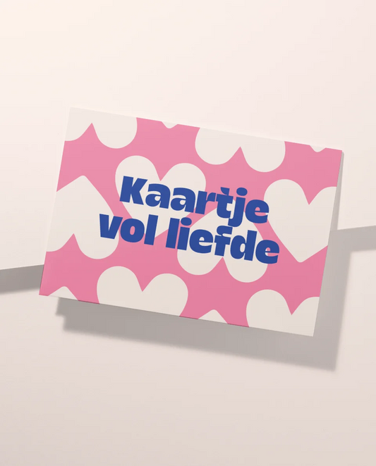 Wenskaart | kaartje vol liefde