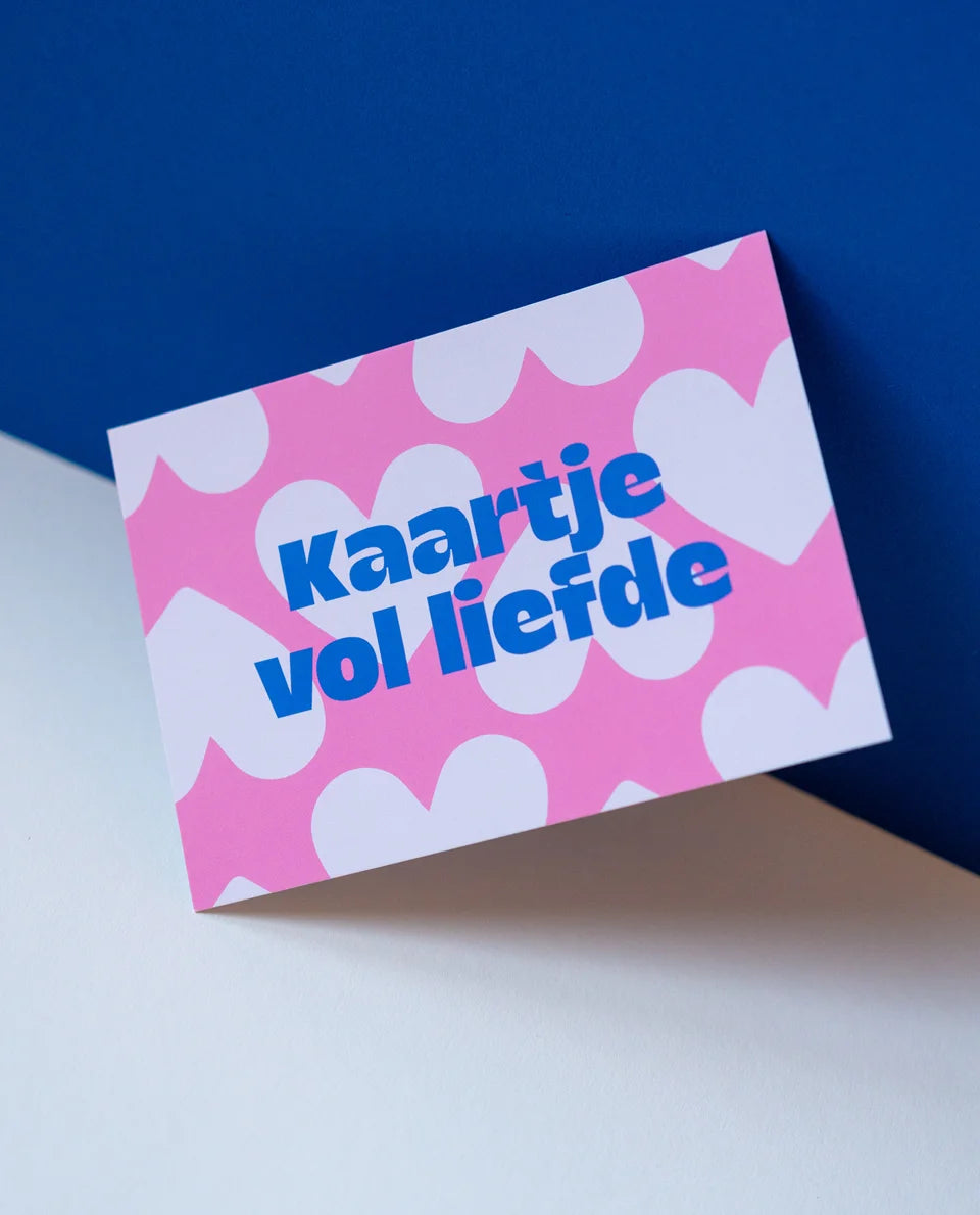 Wenskaart | kaartje vol liefde