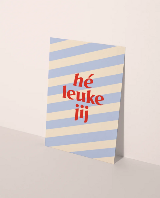 Wenskaart | Leuke jij