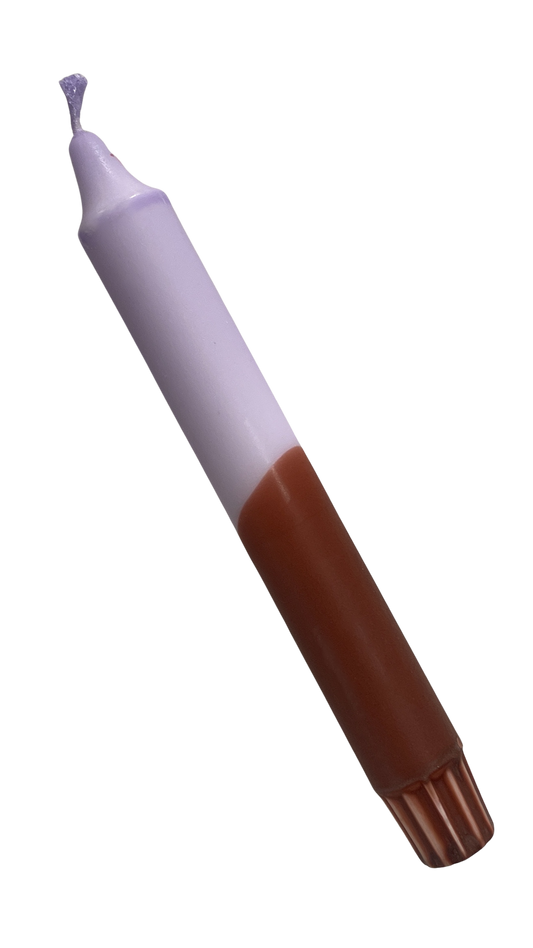 Dip-Dye Dinerkaars | Lila & Bruin