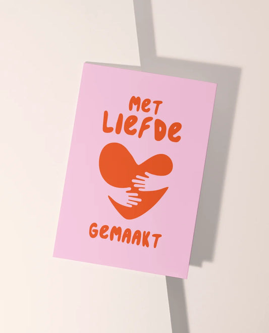 Wenskaart | Met liefde gemaakt