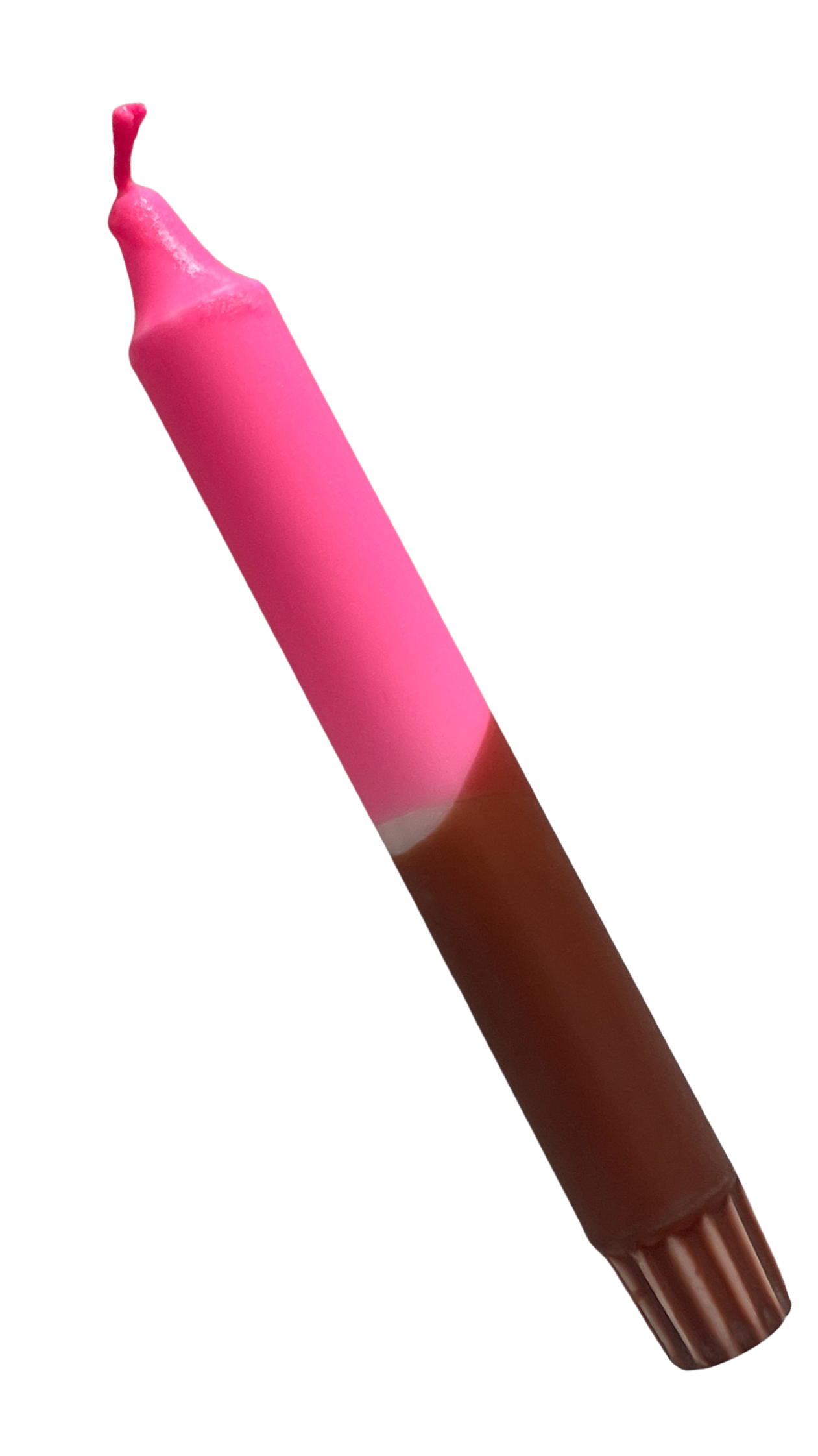 Dip-Dye Dinerkaars | Neon Roze & Bruin