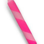 Dinerkaars dip-dye swirl | pastelroze, neon roze