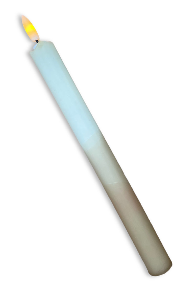 LED-kaars | beige