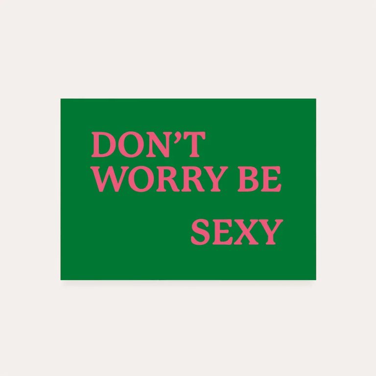 Wenskaart | Be sexy