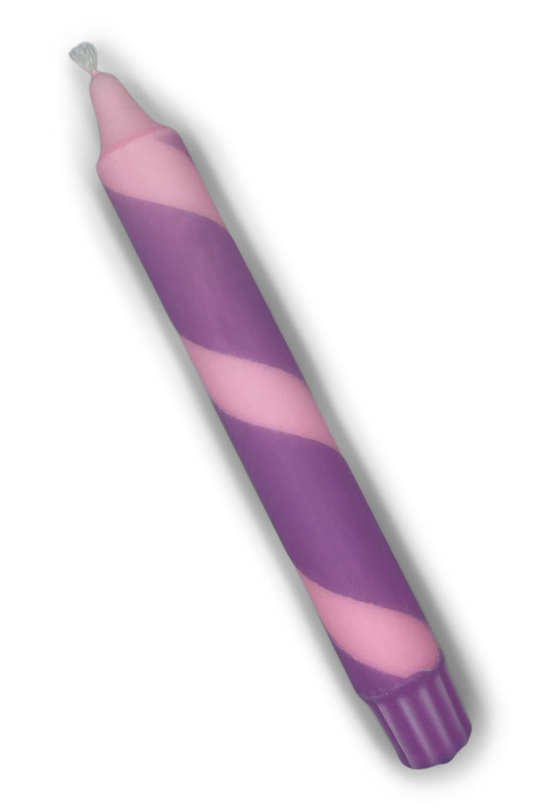 Dinerkaars swirl | pastel roze, lila