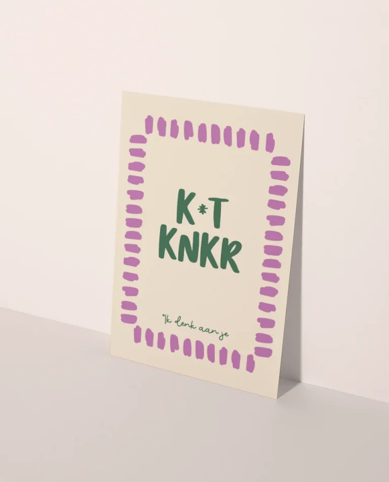 Wenskaart | K*t knkr